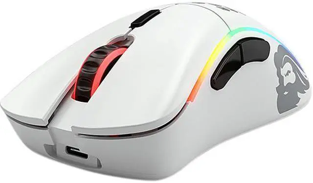 Alt view image 4 of 4 - Glorious Model D Minus Wireless - Matte White