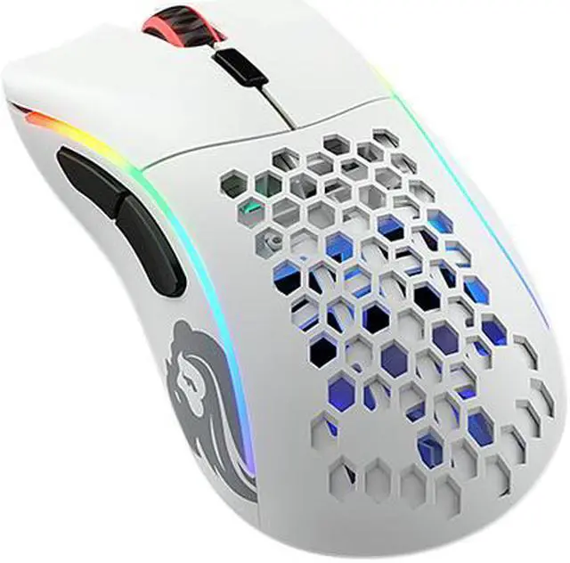 Alt view image 2 of 4 - Glorious Model D Minus Wireless - Matte White