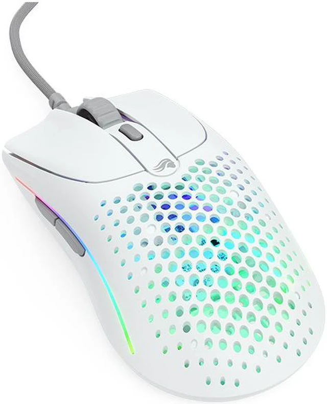 Glorious Model O2 GLO-MS-OV2-MW White Wired Optical Ultralight ...