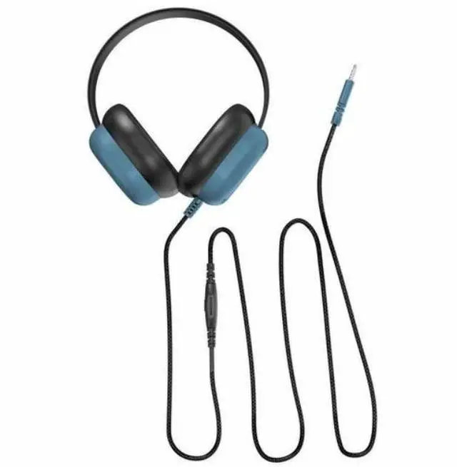 Main image of STM Goods STM-936-515Y-01 Headset - Hear O Headphones Com Stereo Mini phone (3.5mm) Wired Over the head Binaural Circumaural 5.38 ft Cable Black, Blue, Serene Sky