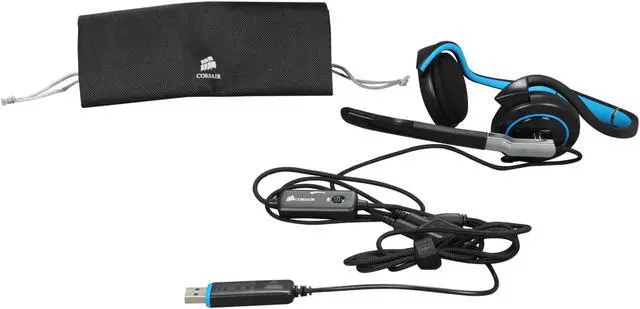Alt view image 6 of 7 - Corsair Vengeance 1100 3.5mm/ USB Connector Supra-aural Communication Headset