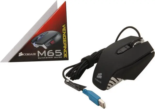 Alt view image 5 of 6 - Corsair M65 Vengeance USB Wired Laser Gaming Mouse