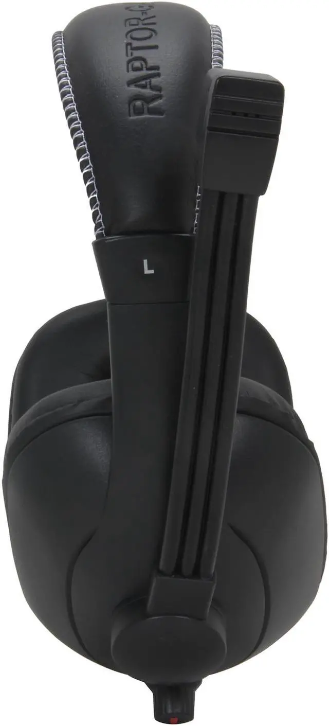 Alt view image 3 of 7 - Corsair Raptor H3 3.5mm Connector Circumaural Gaming Headset
