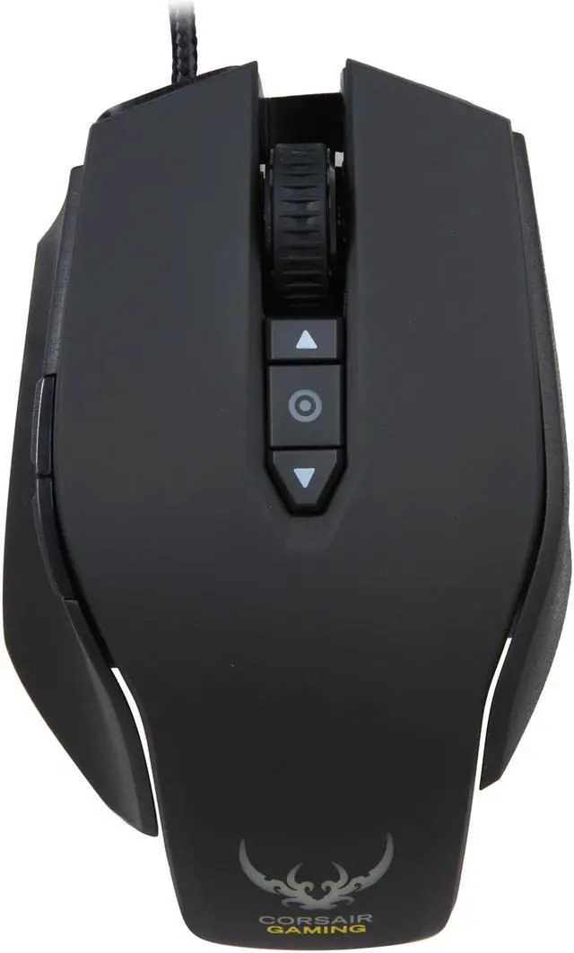 Alt view image 2 of 5 - Corsair M65 USB Wired RGB Laser Gaming Mouse - Black