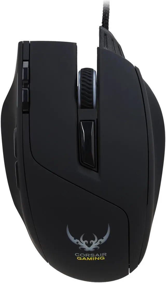 Alt view image 2 of 5 - Corsair SABRE USB Wired RGB Laser Gaming Mouse