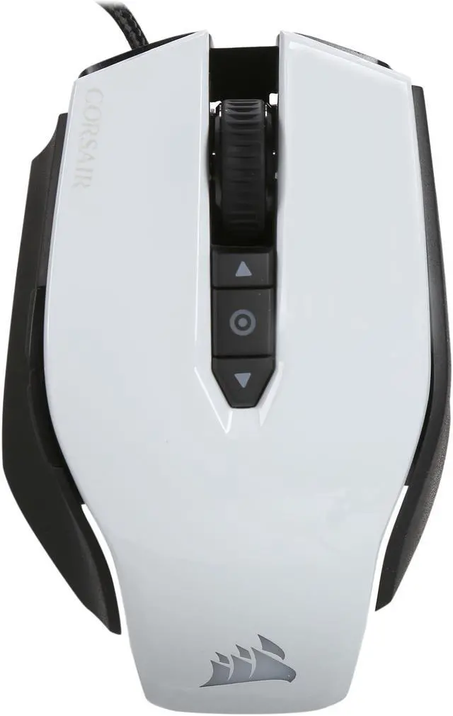 Alt view image 2 of 5 - Corsair Gaming M65 RGB Laser Gaming Mouse - White