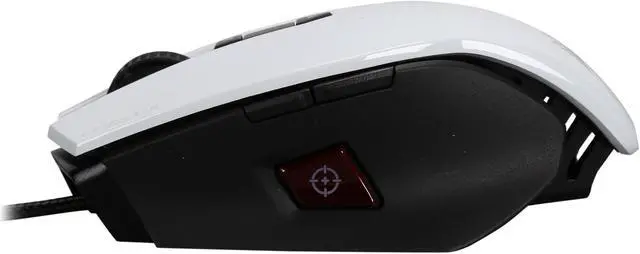 Alt view image 3 of 5 - Corsair Gaming M65 RGB Laser Gaming Mouse - White