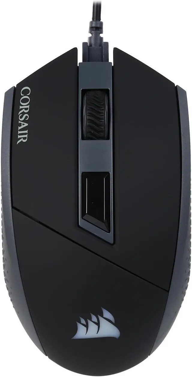 Alt view image 3 of 5 - Corsair Gaming KATAR Gaming Mouse, Ambidextrous, Pro Player Modes, 8000 DPI, Backlit Red