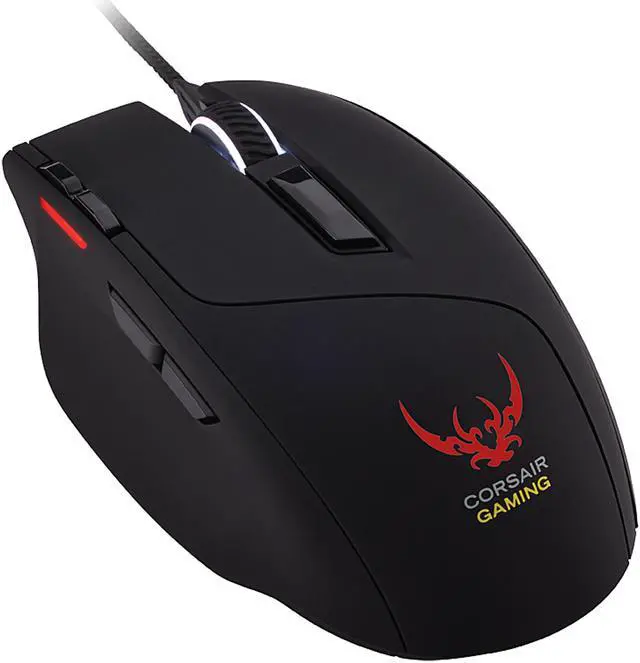 Alt view image 2 of 20 - Corsair Gaming SABRE RGB Optical Gaming Mouse