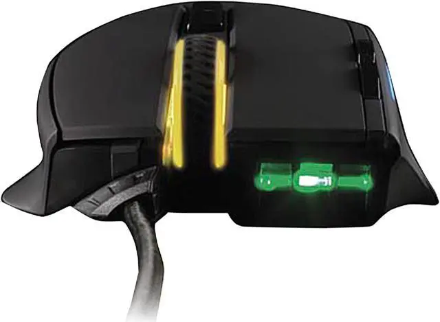 Alt view image 17 of 20 - Corsair Gaming SABRE RGB Optical Gaming Mouse