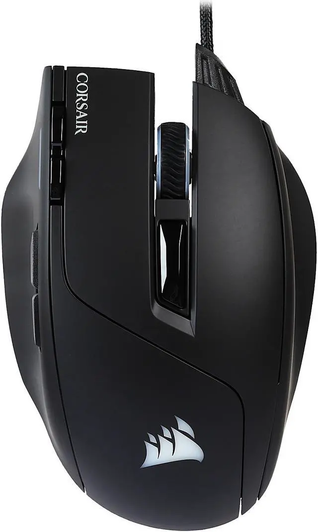 Alt view image 2 of 5 - Corsair Gaming Sabre RGB Gaming Mouse, Light Weight, 10000 DPI, Optical, Multi color