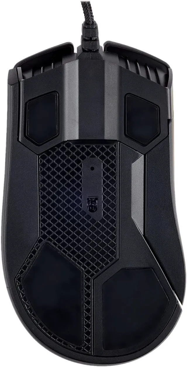 Alt view image 10 of 20 - Corsair Gaming GLAIVE RGB Gaming Mouse, Backlit RGB LED, 16000 dpi, Optical, Black