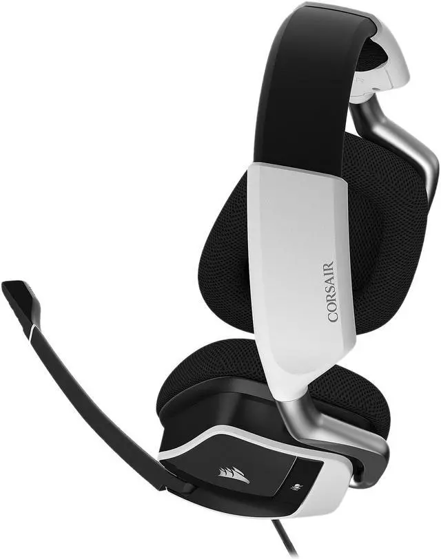 Alt view image 4 of 5 - Corsair Gaming VOID PRO RGB USB Premium Gaming Headset with Dolby Headphone 7.1, White