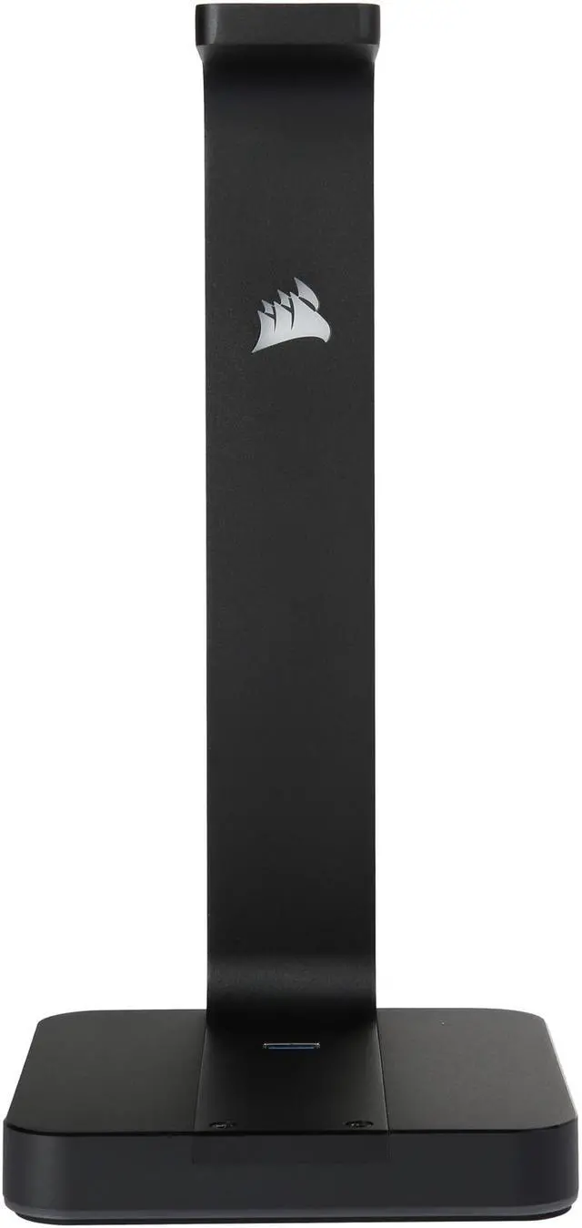 Alt view image 9 of 12 - Corsair ST100 RGB Premium Headset Stand with 7.1 Surround Sound - 3.5mm and 2xUSB 3.0