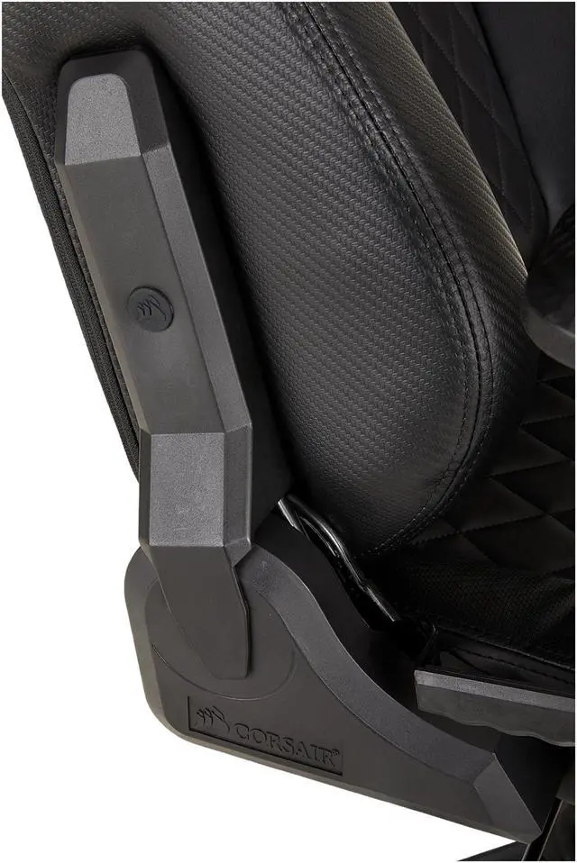 Alt view image 12 of 12 - CORSAIR T1 RACE Gaming Chair - Black / Yellow