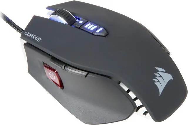 Main image of Corsair M65 CH-9000113-WW/RF Gunmetal Black 8 Buttons 1 x Wheel USB Wired Laser Gaming Mouse
