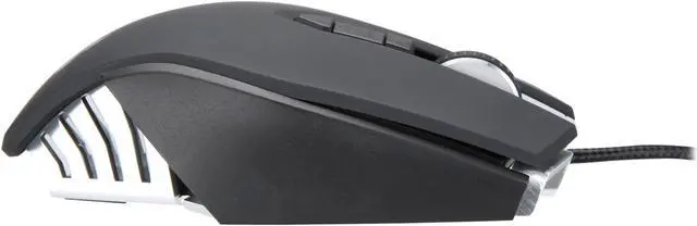 Alt view image 5 of 6 - Corsair M65 CH-9000113-WW/RF Gunmetal Black 8 Buttons 1 x Wheel USB Wired Laser Gaming Mouse
