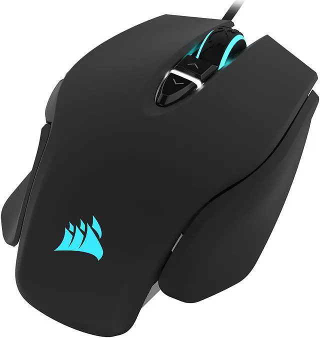 Alt view image 4 of 19 - Corsair M65 RGB Elite – Wired FPS and MOBA Gaming Mouse – Adjustable Weight and Balance – Durable Aluminum Frame – 18,000 DPI Optical Sensor , Black