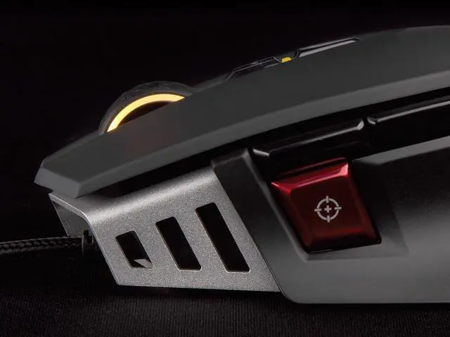 Alt view image 14 of 19 - Corsair M65 RGB Elite – Wired FPS and MOBA Gaming Mouse – Adjustable Weight and Balance – Durable Aluminum Frame – 18,000 DPI Optical Sensor , Black