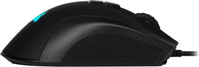 Alt view image 9 of 13 - CORSAIR IRONCLAW RGB, FPS/MOBA Gaming Mouse, Black, Backlit RGB LED, 18000 dpi, Optical