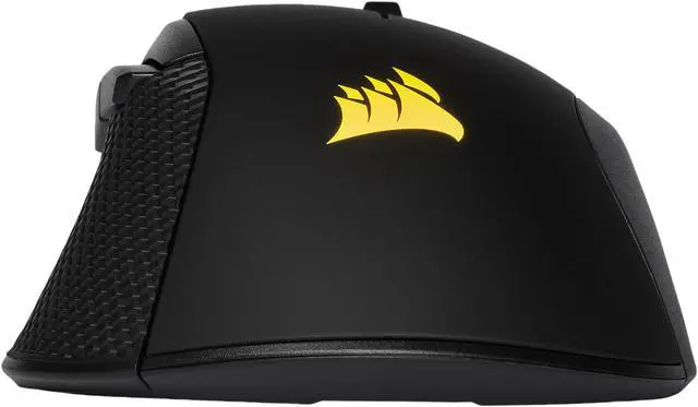 Alt view image 5 of 13 - CORSAIR IRONCLAW RGB, FPS/MOBA Gaming Mouse, Black, Backlit RGB LED, 18000 dpi, Optical