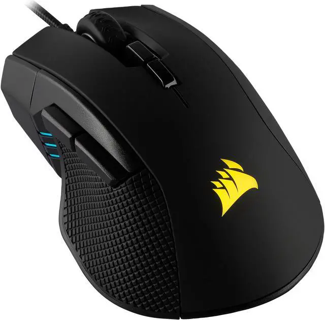 Main image of CORSAIR IRONCLAW RGB, FPS/MOBA Gaming Mouse, Black, Backlit RGB LED, 18000 dpi, Optical