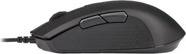 Alt view image 5 of 20 - CORSAIR M55 RGB PRO Ambidextrous Multi-Grip Gaming Mouse, Black, Backlit RGB LED, 12400 dpi, Optical