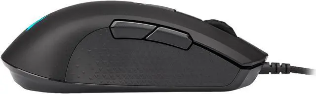 Alt view image 6 of 20 - CORSAIR M55 RGB PRO Ambidextrous Multi-Grip Gaming Mouse, Black, Backlit RGB LED, 12400 dpi, Optical