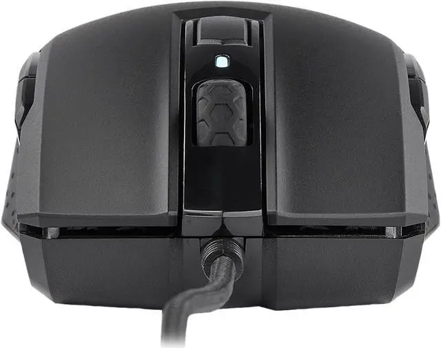 Alt view image 10 of 20 - CORSAIR M55 RGB PRO Ambidextrous Multi-Grip Gaming Mouse, Black, Backlit RGB LED, 12400 dpi, Optical