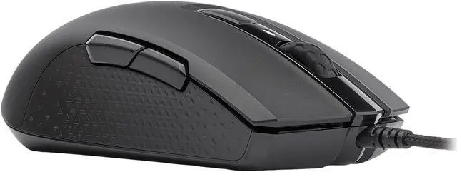 Alt view image 3 of 20 - CORSAIR M55 RGB PRO Ambidextrous Multi-Grip Gaming Mouse, Black, Backlit RGB LED, 12400 dpi, Optical