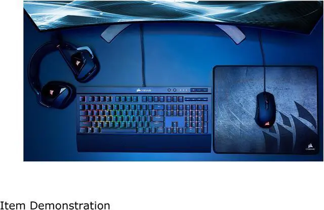 Alt view image 16 of 20 - CORSAIR M55 RGB PRO Ambidextrous Multi-Grip Gaming Mouse, Black, Backlit RGB LED, 12400 dpi, Optical