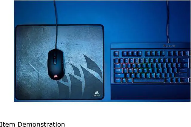 Alt view image 18 of 20 - CORSAIR M55 RGB PRO Ambidextrous Multi-Grip Gaming Mouse, Black, Backlit RGB LED, 12400 dpi, Optical