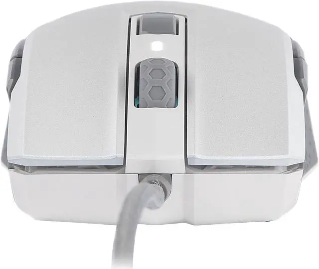 Alt view image 6 of 20 - Corsair M55 RGB PRO Ambidextrous Multi-Grip Gaming Mouse, White, Backlit RGB LED, 12400 dpi, Optical