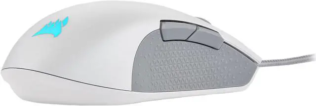 Alt view image 11 of 20 - Corsair M55 RGB PRO Ambidextrous Multi-Grip Gaming Mouse, White, Backlit RGB LED, 12400 dpi, Optical