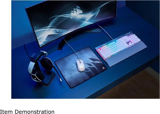Alt view image 14 of 20 - Corsair M55 RGB PRO Ambidextrous Multi-Grip Gaming Mouse, White, Backlit RGB LED, 12400 dpi, Optical
