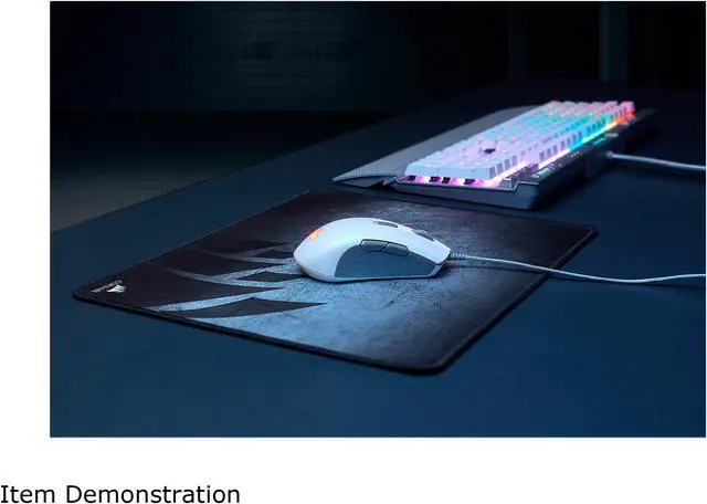 Alt view image 18 of 20 - Corsair M55 RGB PRO Ambidextrous Multi-Grip Gaming Mouse, White, Backlit RGB LED, 12400 dpi, Optical
