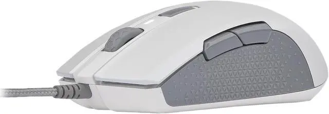 Alt view image 8 of 20 - Corsair M55 RGB PRO Ambidextrous Multi-Grip Gaming Mouse, White, Backlit RGB LED, 12400 dpi, Optical