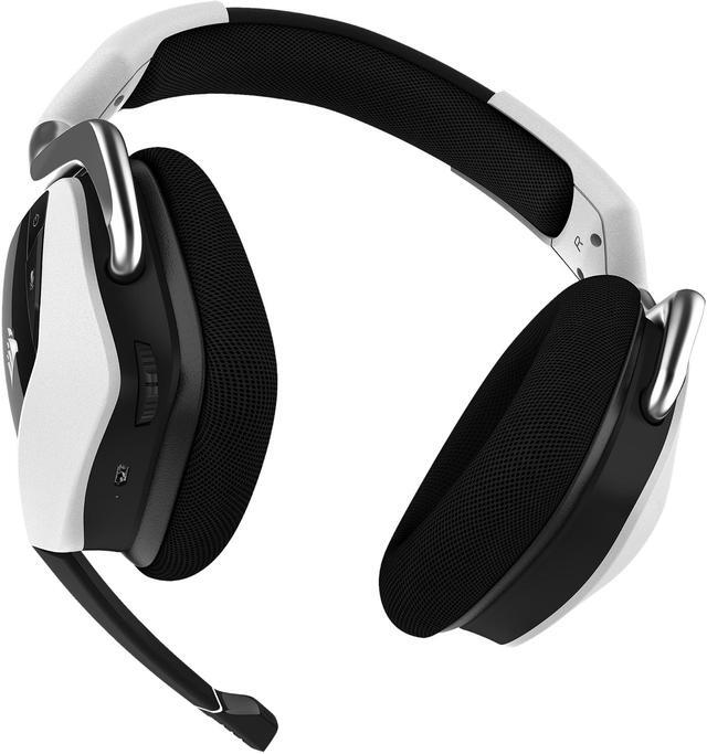 Alt view image 5 of 6 - Corsair VOID RGB Elite Wireless Premium Gaming Headset with 7.1 Surround Sound - Discord Certified - Works with PC, PS5 and PS4 - White (CA-9011202-NA)