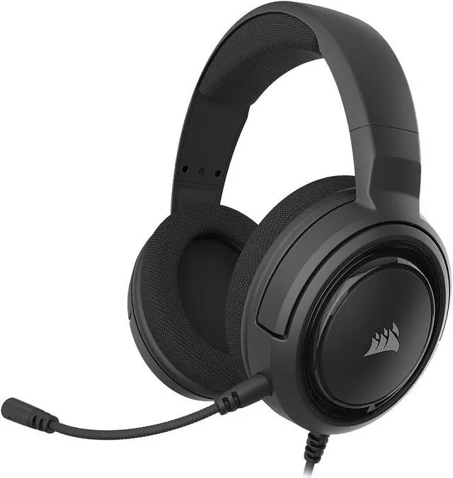 Main image of CORSAIR HS45 SURROUND Stereo Gaming Headset with 7.1 Surround Sound, Carbon (CA-9011220-NA)