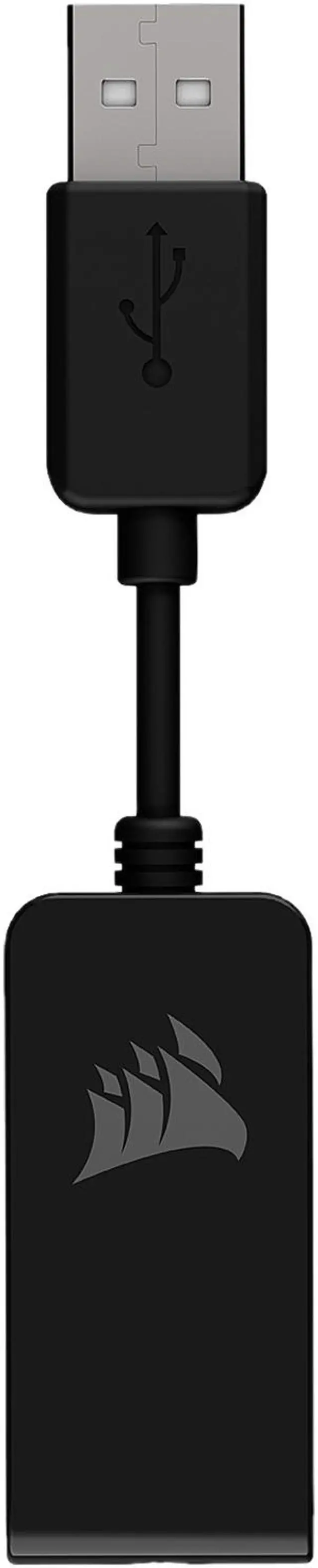 Alt view image 7 of 11 - CORSAIR HS45 SURROUND Stereo Gaming Headset with 7.1 Surround Sound, Carbon (CA-9011220-NA)