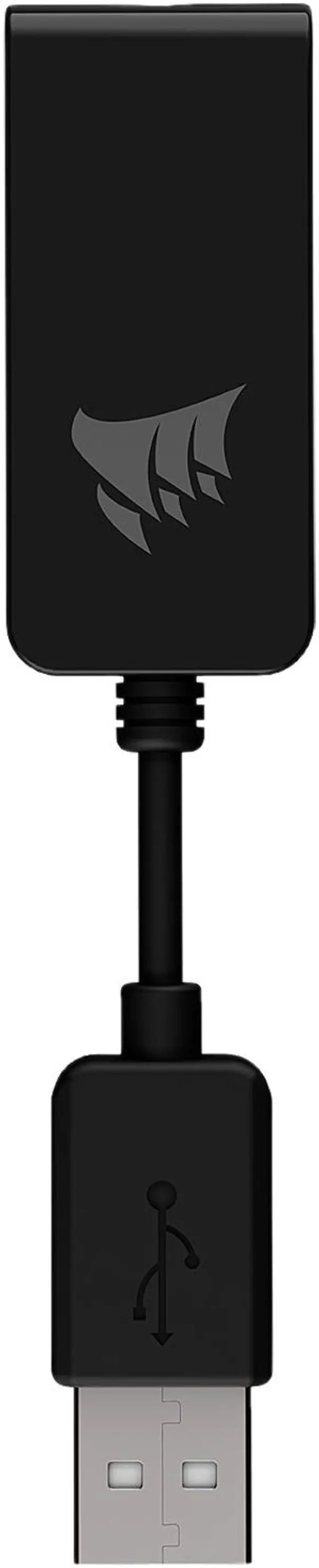 Alt view image 8 of 11 - CORSAIR HS45 SURROUND Stereo Gaming Headset with 7.1 Surround Sound, Carbon (CA-9011220-NA)