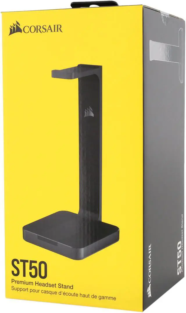 Alt view image 4 of 4 - Corsair ST50 Premium Headset Stand Black