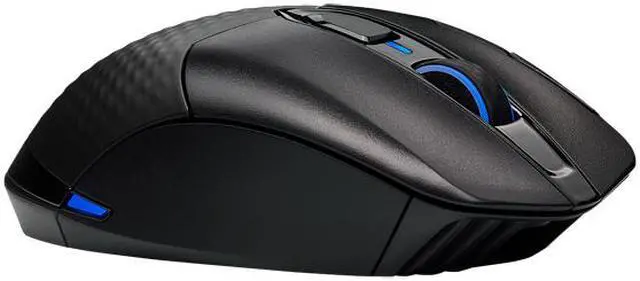 Alt view image 6 of 16 - Corsair Dark Core RGB Pro SE, Wireless FPS/MOBA Gaming Mouse with Slipstream Technology, Black, Backlit RGB LED, 18000 DPI, Optical, Qi Wireless Charging Certified