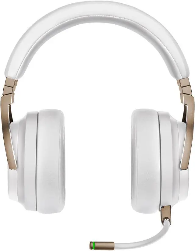 Alt view image 2 of 13 - Corsair Virtuoso RGB Wireless Gaming Headset - High-Fidelity 7.1 Surround Sound w/Broadcast Quality Microphone - Memory Foam Earcups - 20 Hour Battery Life - Works with PC, PS5, PS4 - Pearl