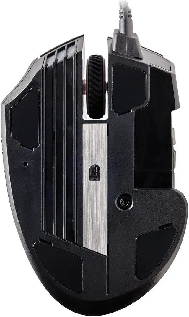 Alt view image 10 of 12 - Corsair SCIMITAR PRO RGB, MOBA/MMO Gaming Mouse, Black, Backlit RGB LED, 16000 DPI, Optical - CH-9304311-NA