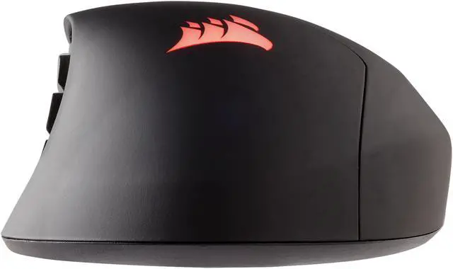 Alt view image 4 of 12 - Corsair SCIMITAR PRO RGB, MOBA/MMO Gaming Mouse, Black, Backlit RGB LED, 16000 DPI, Optical - CH-9304311-NA