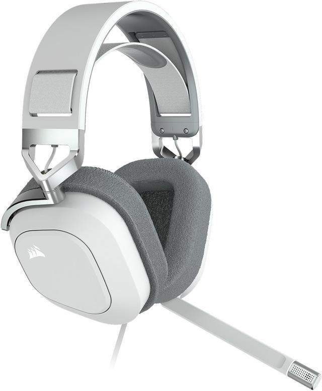 Corsair HS80 RGB USB Wired Gaming Headset (Blanc) - CA-9011238-EU 
