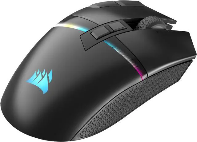 Alt view image 12 of 19 - Corsair DARKSTAR RGB Wireless Gaming Mouse for MMO, MOBA - 26,000 DPI - 15 Programmable Buttons - Up to 80hrs Battery - iCUE Compatible - Black
