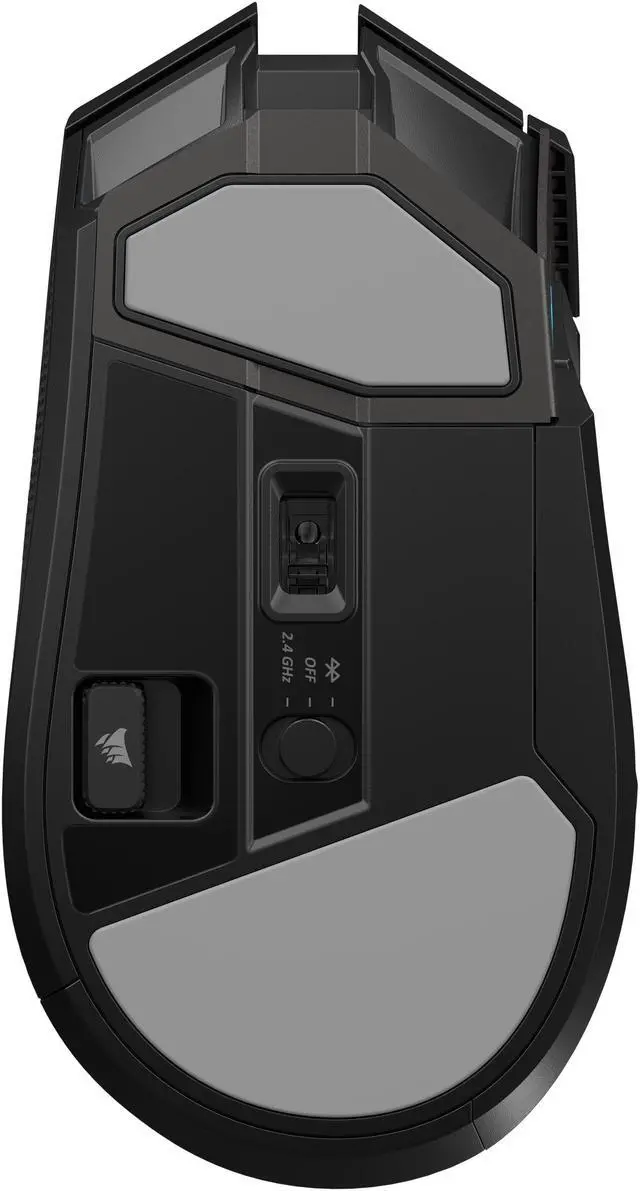 Alt view image 13 of 19 - Corsair DARKSTAR RGB Wireless Gaming Mouse for MMO, MOBA - 26,000 DPI - 15 Programmable Buttons - Up to 80hrs Battery - iCUE Compatible - Black
