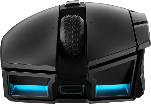 Alt view image 16 of 19 - Corsair DARKSTAR RGB Wireless Gaming Mouse for MMO, MOBA - 26,000 DPI - 15 Programmable Buttons - Up to 80hrs Battery - iCUE Compatible - Black